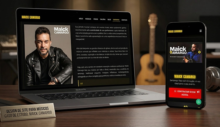 Tenha seu site profissional hoje!